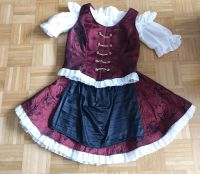 Handmade weinrotes Dirndl Kostüm Tracht ca. Gr. 38 Bayern - Buckenhof Mittelfranken Vorschau