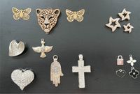 Konvolut Kettenanhänger Modeschmuck Kreuz Herz Nordrhein-Westfalen - Frechen Vorschau