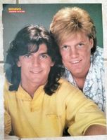 Modern Talking 1 seit. Bravo Poster, Thomas Anders, Dieter Bohlen Thüringen - Leinefelde Vorschau