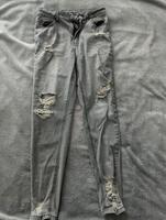 Damen Jeans  Risse grau Shein gr L Bayern - Rotthalmünster Vorschau