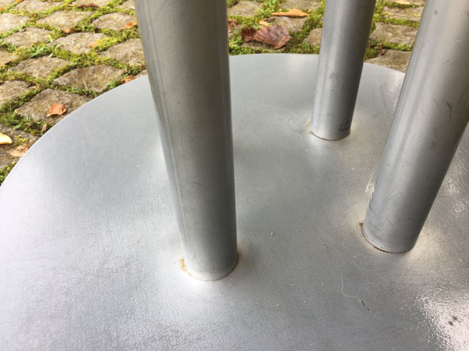 Küchentisch Massiv Buche Metall 95 x 95 in Hannover