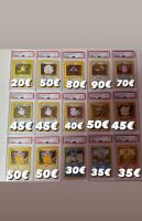 Pokémon Base Set 2 Pikachu Schiggy Glumanda  Pokemon PSA 10 Niedersachsen - Verden Vorschau