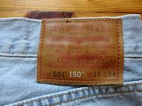 Levi’s 501 150 W33 L34 selfedge Jeans Jubiläum hellblau Hanf Berlin - Köpenick Vorschau