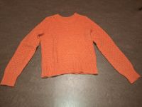 Wollpullover orange S Vintage Retro mit schönem Muster unisex Baden-Württemberg - Schömberg Vorschau