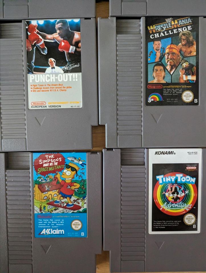 NES Punch Out trojan Gradius urban Champion Hook turtles goonies2 in Nürnberg (Mittelfr)