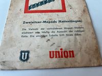 UNION Ketten Maßtabelle Fahrrad Moped Mofa Motorrad 1960 Aachen - Aachen-Richterich Vorschau