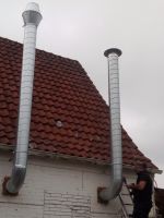 Imbiss Rohre mit Aufdeckung Hut u Wand Alterung Niedersachsen - Nordhorn Vorschau