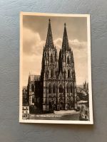 Alte Postkarte, Kölner Dom von Westen, AK, 1933 gelaufen Bayern - Stadtbergen Vorschau