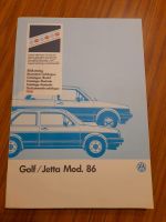 VW Golf Jetta 2 Ersatzkatalog Bildkatalog VW 9.1987 Hessen - Schlitz Vorschau