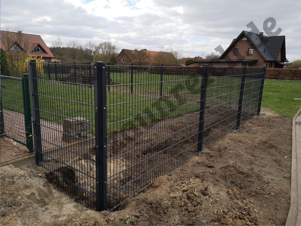 #23: Gartenzaun Doppelstabmatte Gabionen Sichtschutz Zaun Matte in Harpstedt