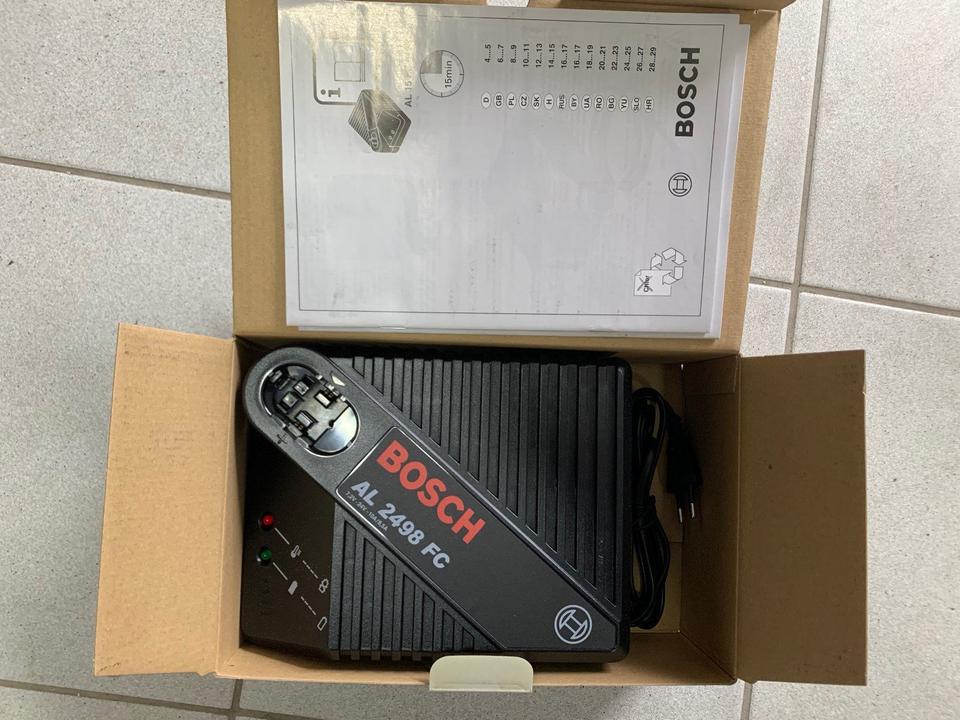 NEU Bosch Ladegerät Schnellladegerät AL 2498 FC, 7,2-24Volt. in Limbach