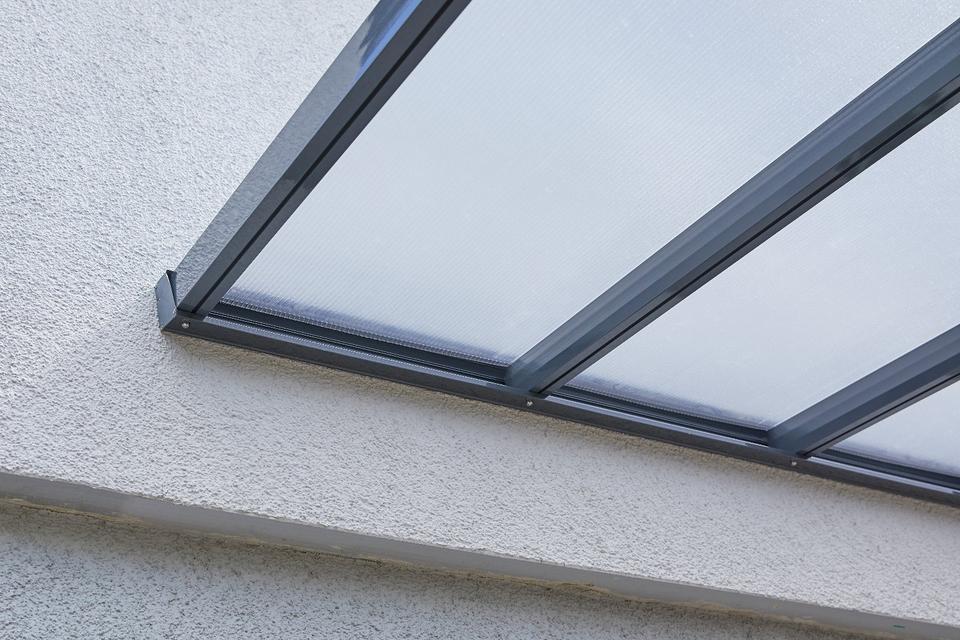 Terrassenüberdachung Gutta Bausatz Typ A Anthrazit 3x3 - Neuware in Moers
