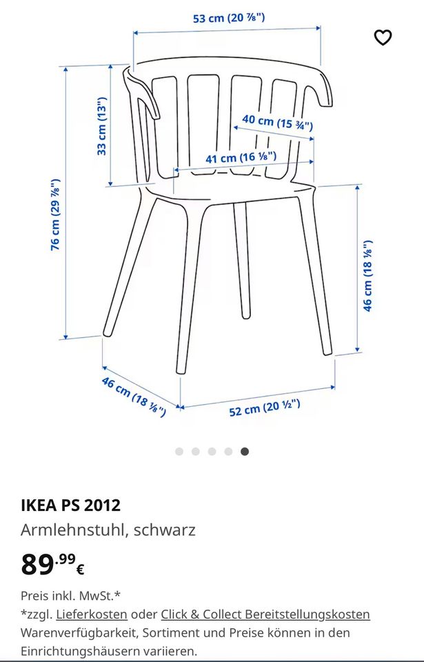 2 Stühle IKEA PS 2012 in Lübeck