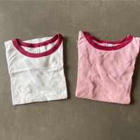 H&M Basic Divided T-Shirt XS weiß rot rosa bordeaux je Dithmarschen - Buesum Vorschau