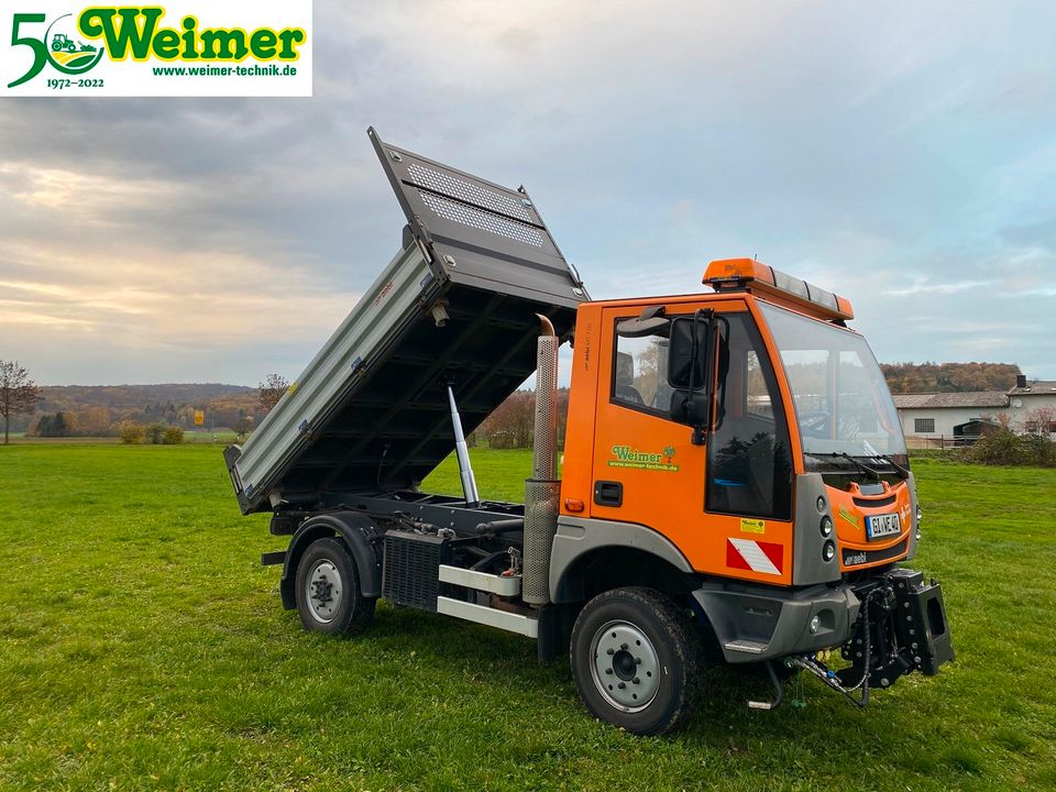 Aebi MT750 Kommunalfahrzeug Dreiseitenkipper Mehrzwecktransporter in Lollar