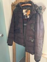 KHUJO Winterjacke mit Fell in braun - wie Neu Größe L Hessen - Groß-Zimmern Vorschau