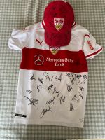Cap und Trikot VfB. Kader 19/20 mit Autogrammen der Mannschaft Stuttgart - Stammheim Vorschau