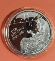 10 Euro silber Carl Spitzweg 2008 Gedenkmünze Spiegelglanz pp Brandenburg - Woltersdorf Vorschau