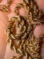 Goldkette 9 Karat, 375, 5 Gramm, 3 mm, 46cm, NP 500€ Baden-Württemberg - Göppingen Vorschau