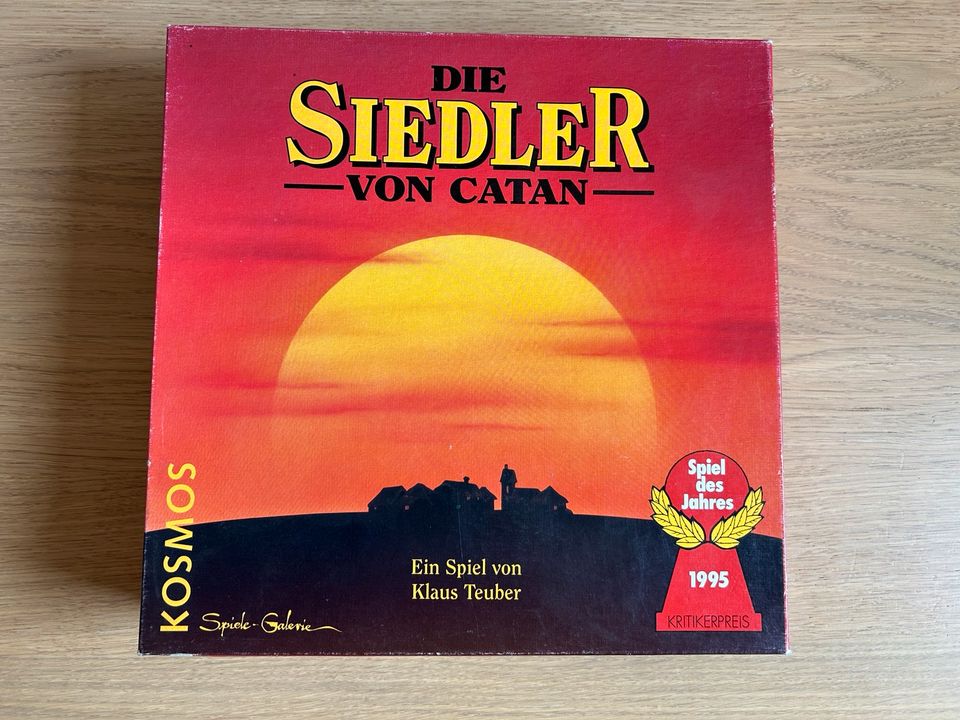 Die Siedler von Catan - Basisspiel + Ergänzung 3-6 Spieler Holz in Reinfeld