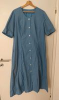 Vintage Kleid Maxi lang Retro blau Blumen Muster XXL 44/46 Hannover - Vahrenwald-List Vorschau