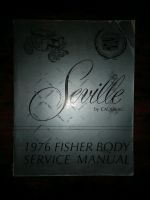 Cadillac Seville Fisher Body Service Manual 1976 Sachsen - Riesa Vorschau