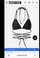 Bikini schwarz Triangel LeGer TopShop M L 38 40 Süd - Niederrad Vorschau