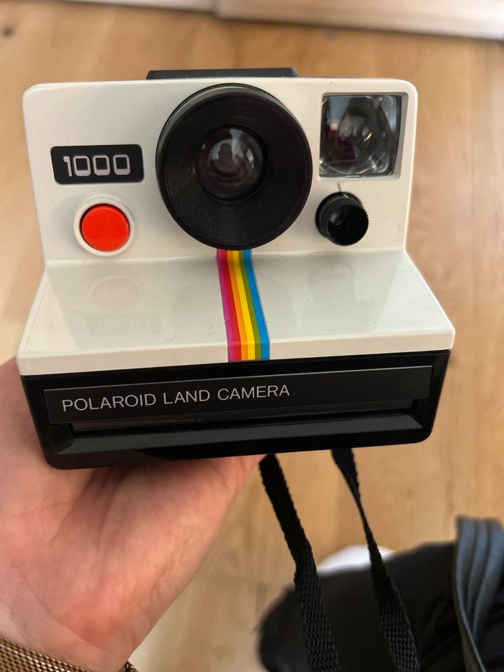 Polaroid von 1980 mit Tasche in Eging am See
