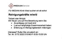 Reinigungskräfte gesucht Rheinland-Pfalz - Wied bei Hachenburg Vorschau