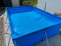 Intex Pool Blau, 300 x 200 x 75 cm  (3 x 2m) inkl. Leiter & Pumpe Bayern - Gemünden a. Main Vorschau