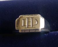 Herrenring Silber Monogramm Initialen GD DH Pankow - Prenzlauer Berg Vorschau