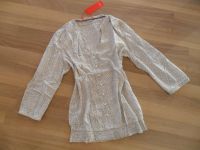 neu Esprit Bluse mit Blümchen in weiß grau Gr. L 40 Bayern - Oberkotzau Vorschau