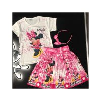 3tlg Minnie Maus Mouse Mini Set Shirt Rock Diadem Gr 98 104 Neu München - Pasing-Obermenzing Vorschau