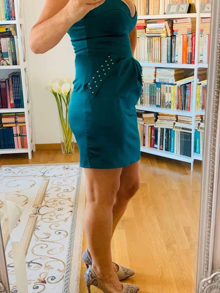 Cocktail Kleid/mini Dress,Gr.36/S,petrol grün,elegant/party in München