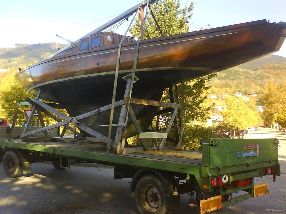 segelyacht ohlsen 5.5 olympia 1954 in Berchtesgaden