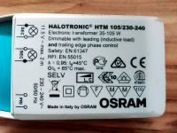 Osram Halogen Halotronic HTM 105/230-240 Trafo Transformator Nordrhein-Westfalen - Horn-Bad Meinberg Vorschau