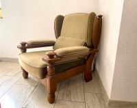 Vintage Sessel 70 er Jahre; Massiv Eiche rustikal Nordrhein-Westfalen - Gronau (Westfalen) Vorschau