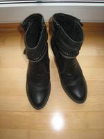 Damen Leder Stiefeletten, Gr. 40, anthrazit Marke: Rieker Bayern - Schwarzenbach a d Saale Vorschau
