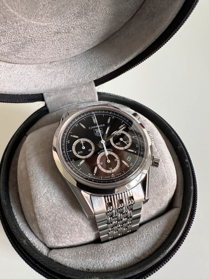 TAG Heuer Carrera Chronograph CV2113 mit 3 weiteren Bändern in Berlin