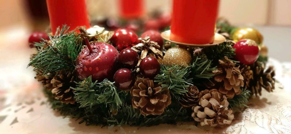 unechter Adventskranz Weihnachtsdeko Weihnachtskranz ökologisch in  Brandenburg - Velten | eBay Kleinanzeigen ist jetzt Kleinanzeigen