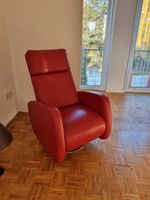 Sessel Ledersessel Liegesesse rot Nappaleder 3000€ TOP drehbar Rheinland-Pfalz - Ensheim Vorschau