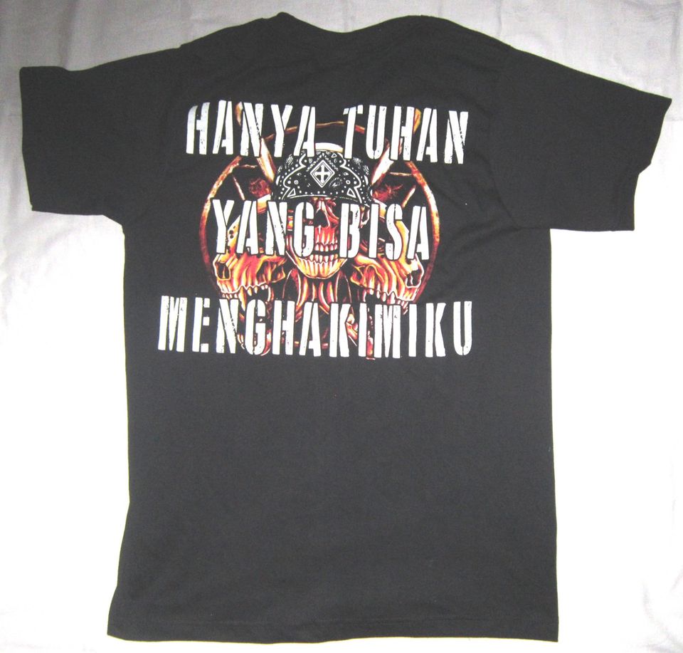 Merchandising Shirt PRABATAN REBEL Made In Hell Gr M schwarz in Altbach