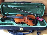 Violine Geige 1/2 mit Bogen und Koffer Hamburg - Bergedorf Vorschau
