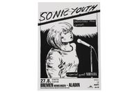 PLAKAT SONIC YOUTH + NIRVANA LIVE KONZERT BREMEN 1991 POSTER Berlin - Marzahn Vorschau