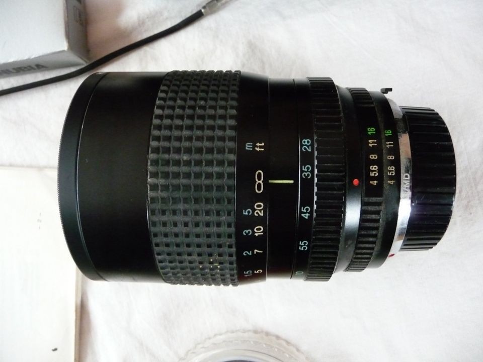 Tokina 28-85 mm, UV-0-Filter, Bajonett in Nehren