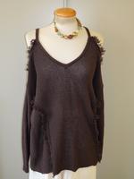 leichter Pulli Replay mit Fransen und cut outs Gr XS neu Bayern - Landshut Vorschau