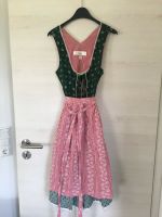 MarJo Dirndl 38 grün rot Blümchen Tracht Volksfest Kleid Wiesn Bayern - Deggendorf Vorschau