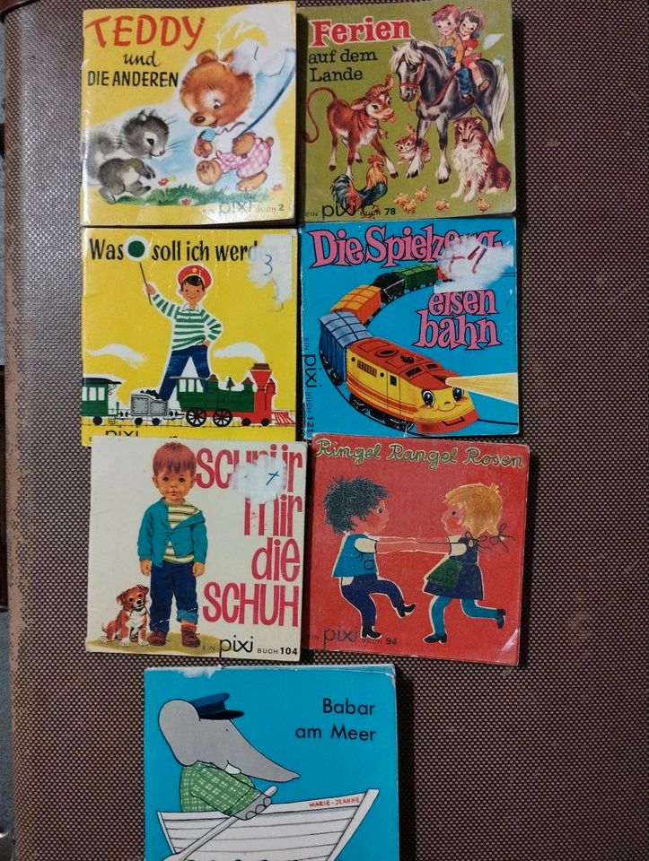 Alte Pixie Büchlein als Set 6 plus ein anderes... Kinderbuch in Weißenburg in Bayern