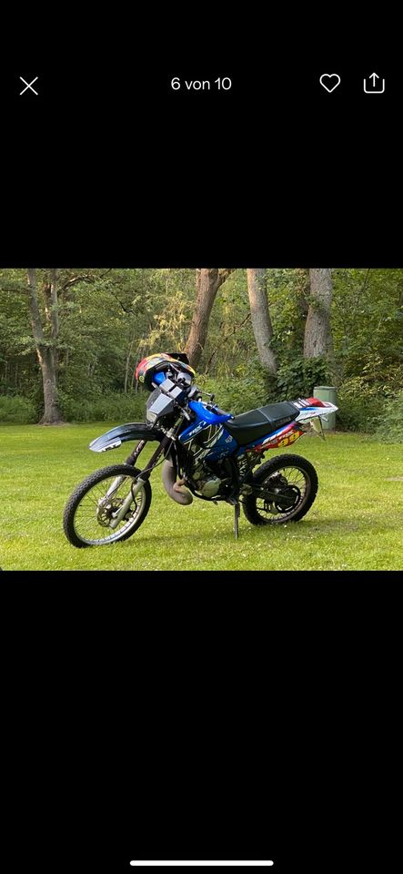 Yamaha Dt 125 DE06 Motor generalüberholt / Enduro Supermoto in Westensee