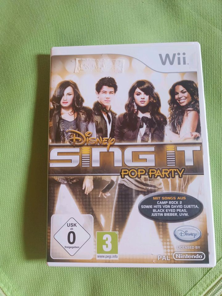 Wii Spiel,Spiele,Konsole Sing it Pop party in Stallwang